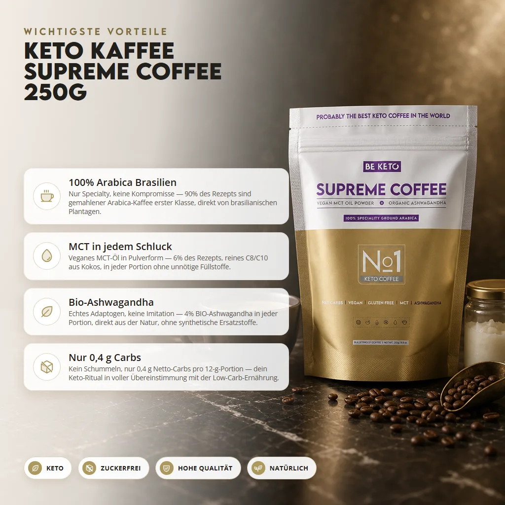 Keto Supreme Kaffee 250g