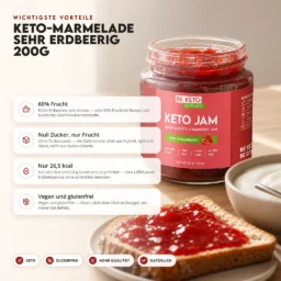 Keto Konfitüre – Sehr Erdbeere 200g