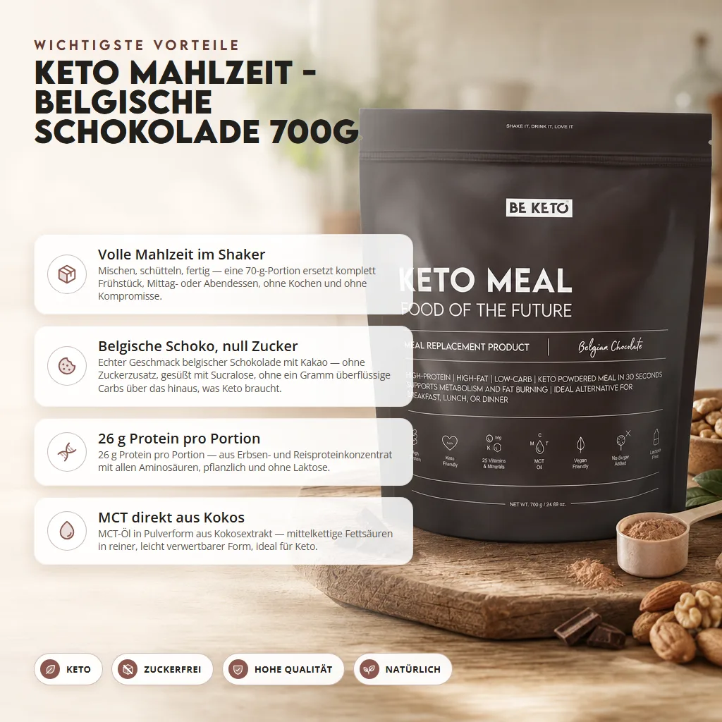 Keto Meal – Natürliche Schokolade 700g