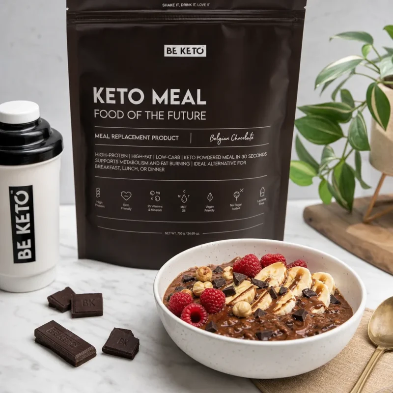 Keto Meal – Natürliche Schokolade 700g – Lifestyle 1 Keto Meal – Natürliche Schokolade 700g