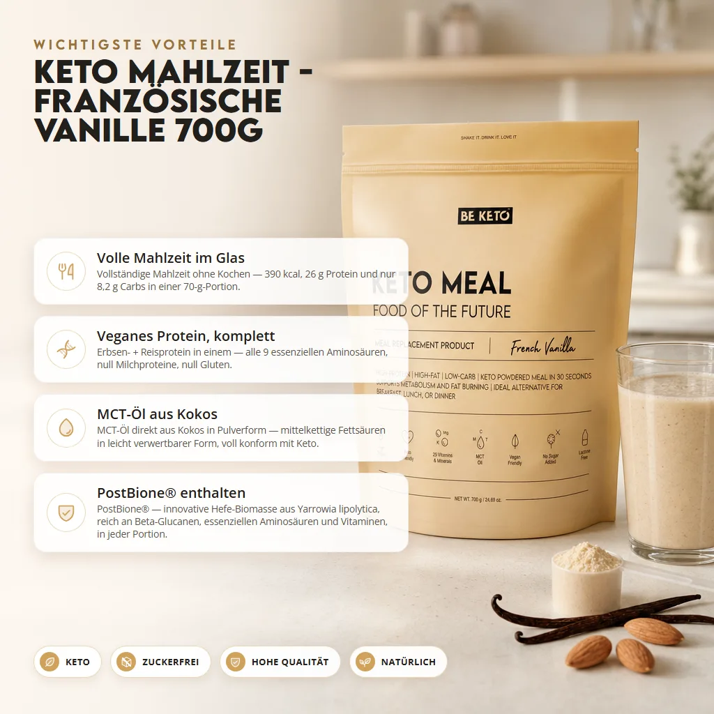 Keto Meal – Französische Vanille 700g