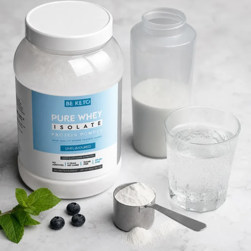 Reines Whey Isolate – Geschmacksneutral 800g – Lifestyle 3 Reines Whey Isolate – Geschmacksneutral 800g