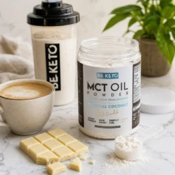 MCT-Öl-Pulver – Kokosnuss & Weiße Schokolade 300g