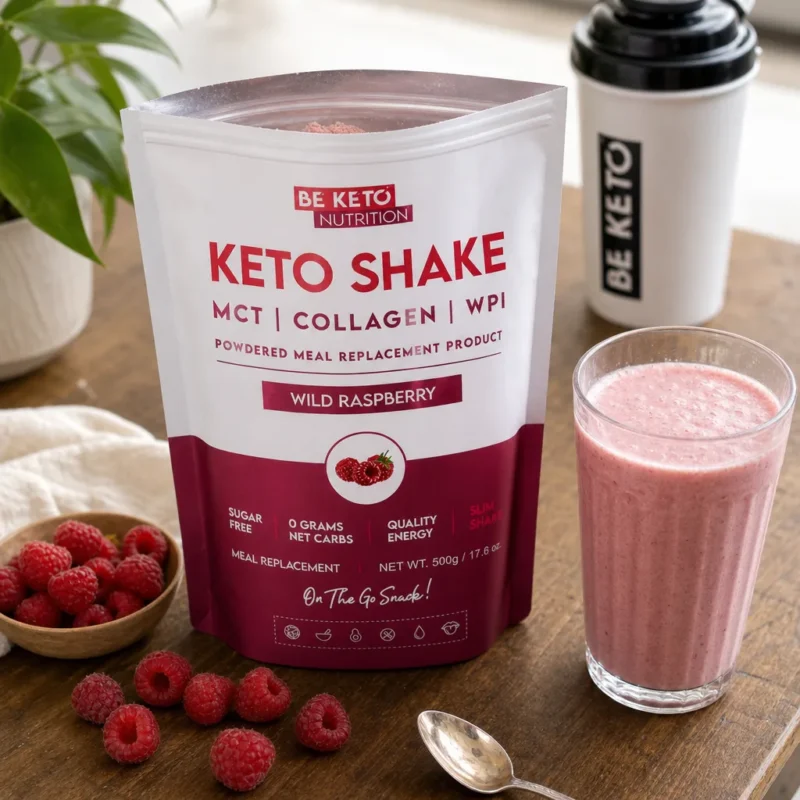 Diet Keto Shake – Wilde Himbeere 500g – Lifestyle 1 Diet Keto Shake – Wilde Himbeere 500g