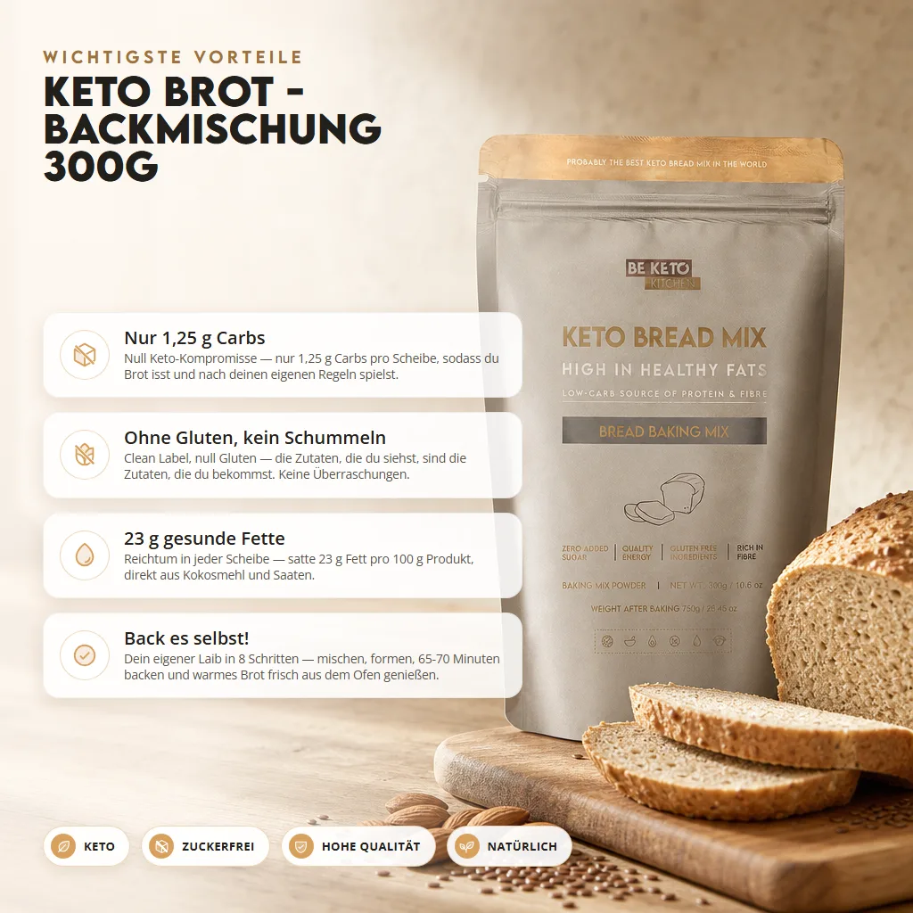 Keto Brot – Backmischung 300g