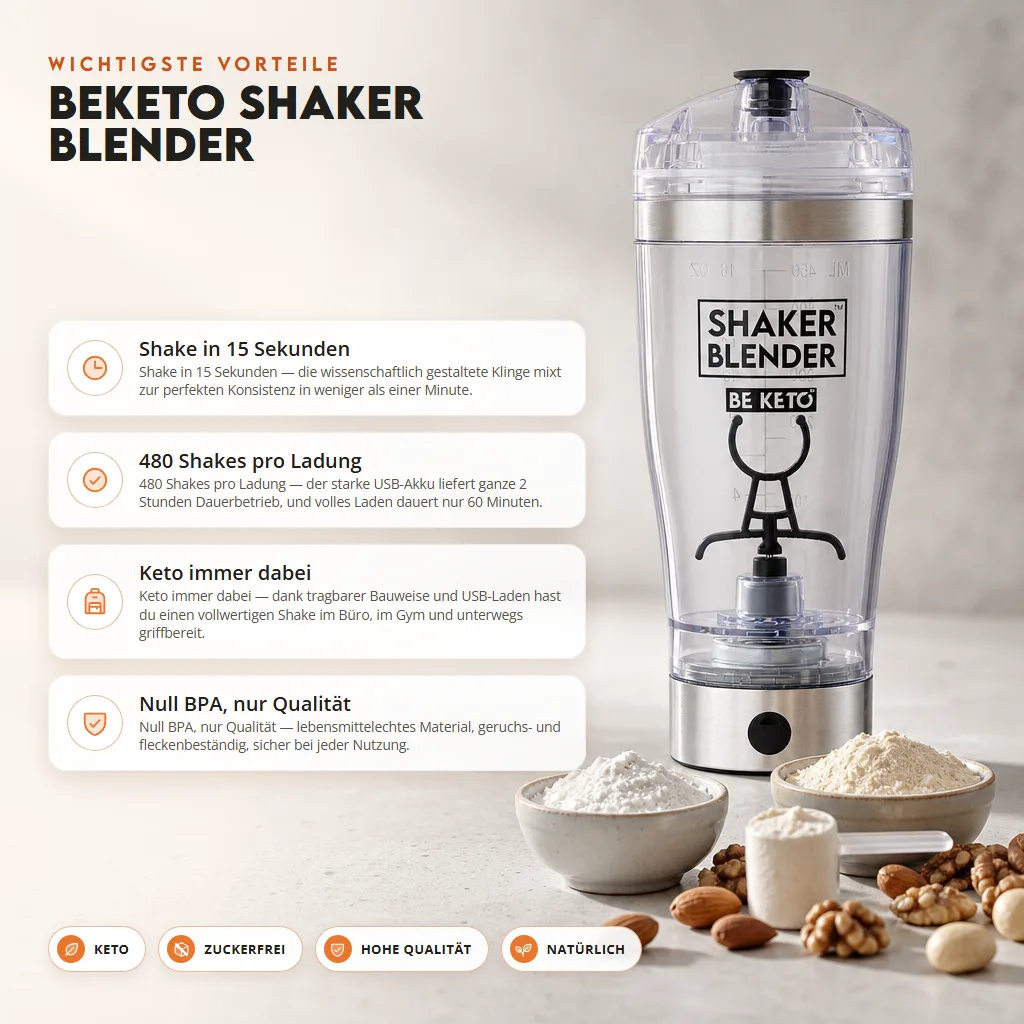 BeKeto™ Schüttel-Mixer
