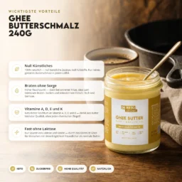 Ghee Geklärte Butter 240g – Benefit Ghee Geklärte Butter 240g