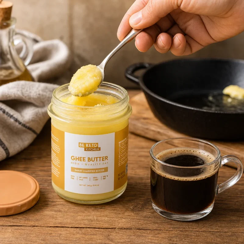 Ghee Geklärte Butter 240g – Lifestyle 3 Ghee Geklärte Butter 240g