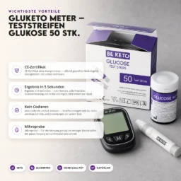 GluKeto Meter – Glukose-Streifentests 50 Stk.