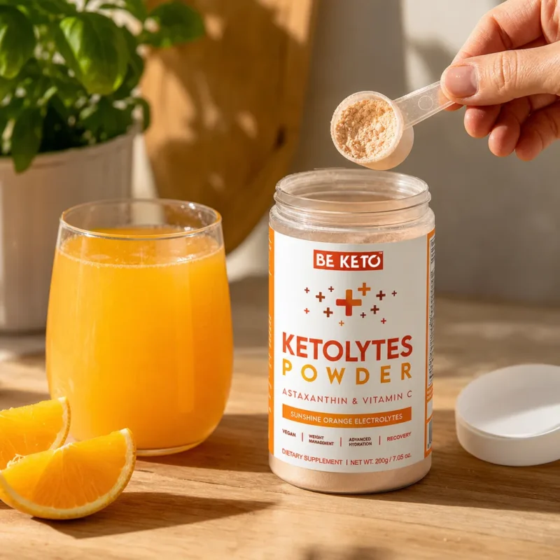 Keto-Elektrolyte-Pulver – Sonnenschein Orange 200g