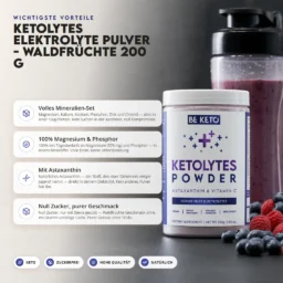 Keto-Elektrolyte-Pulver – Waldfrüchte 200g