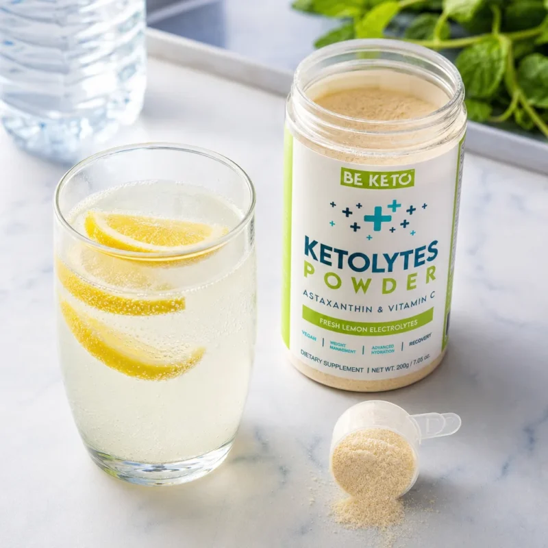 Keto-Elektrolyte-Pulver – Frische Zitrone 200g