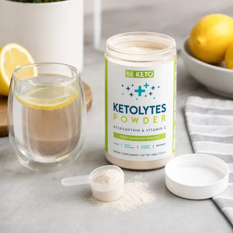 Keto-Elektrolyte-Pulver – Frische Zitrone 200g