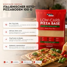 Italienischer Keto Pizzaboden 100g