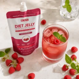 Konjac Diät-Gelee & Vitamine – Wilde Himbeere 150g