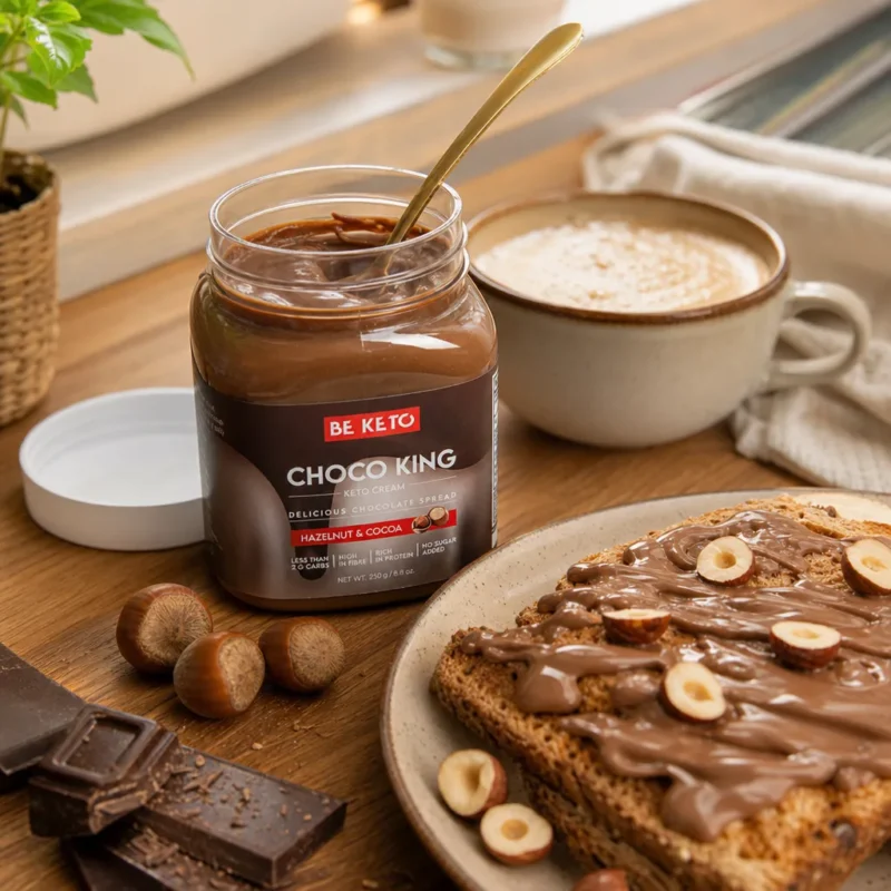 Keto Creme – Schokoladenkönig 250g – Lifestyle 2 Keto Creme – Schokoladenkönig 250g
