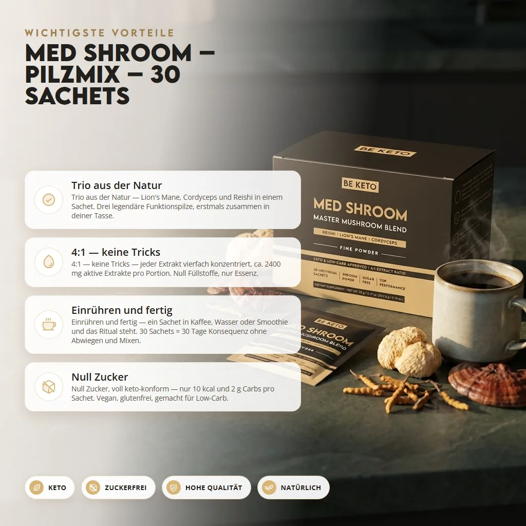 Med Shroom – Gemischte Pilze – 30 Beutel