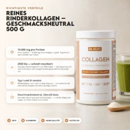 Reines Rinderkollagen – Geschmacksneutral 500g