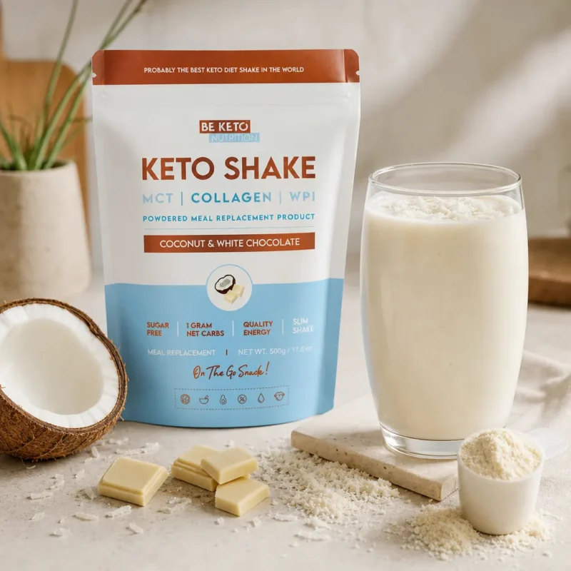 Diet Keto Shake – Kokosnuss & Weiße Schokolade 500g