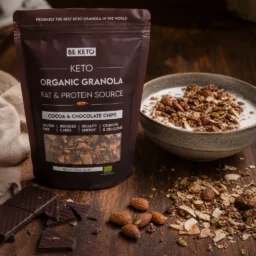 Keto BIO Granola – Kakao mit Schokostückchen 250g