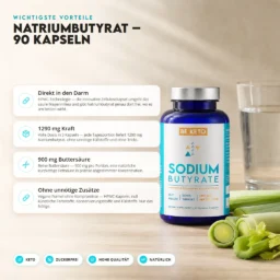 Natriumbutyrat – 90 Kapseln
