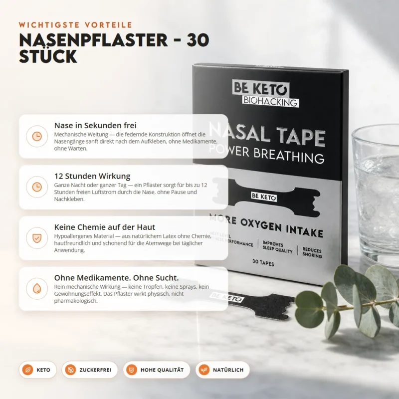 Nasenpflaster – 30 Stück