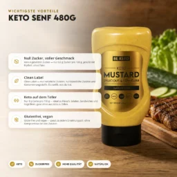 Keto Senf 480g