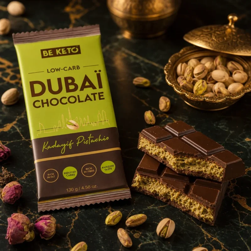 Keto Dubaï Schokolade 130g