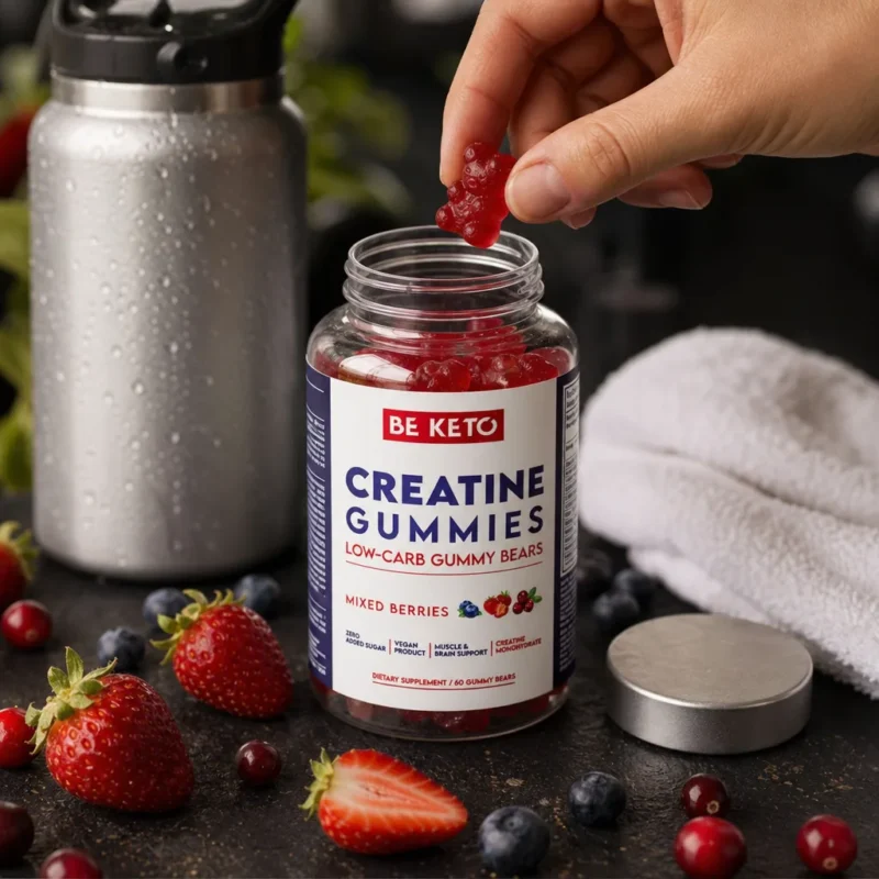 Keto Gummibärchen mit Kreatin – Waldfrüchte