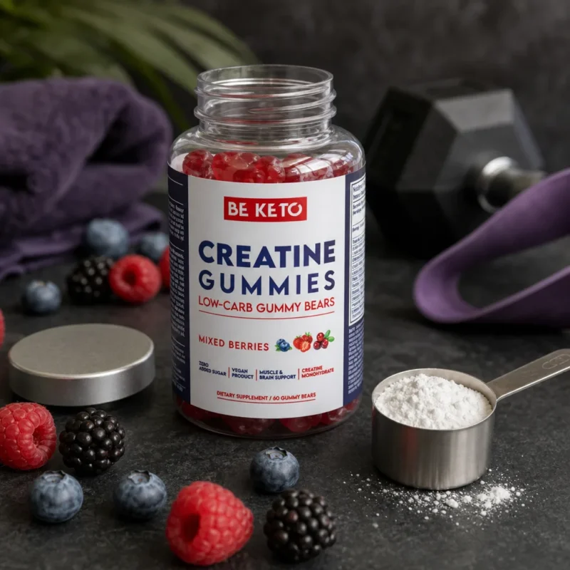 Keto Gummibärchen mit Kreatin – Waldfrüchte