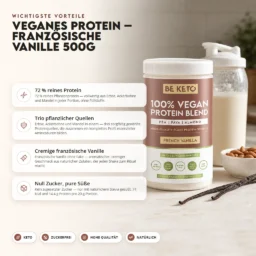 Veganes Protein – Französische Vanille 500g