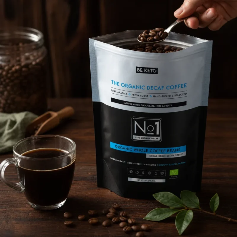 BIO Entkoffeinierter Kaffee – Ganze Bohnen 250g