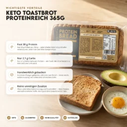 Keto Toast Proteinbrot 365g