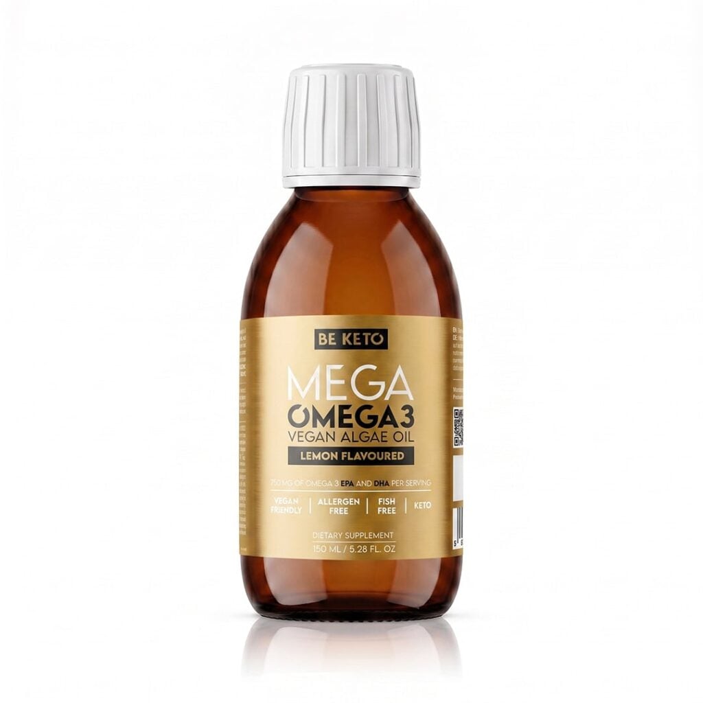 MEGA Omega 3 Vegan – Algenöl Zitrone 150ml