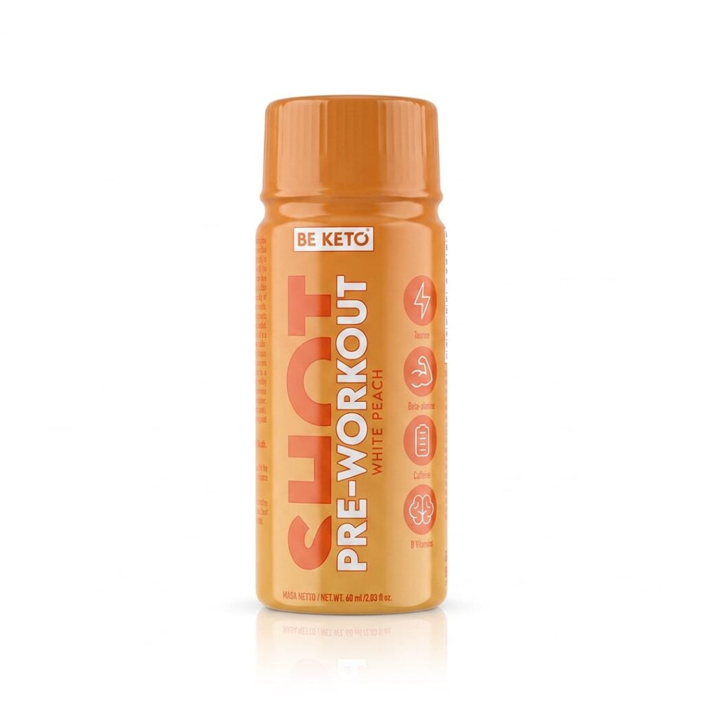 Pre-Workout Shot – Weißer Pfirsich