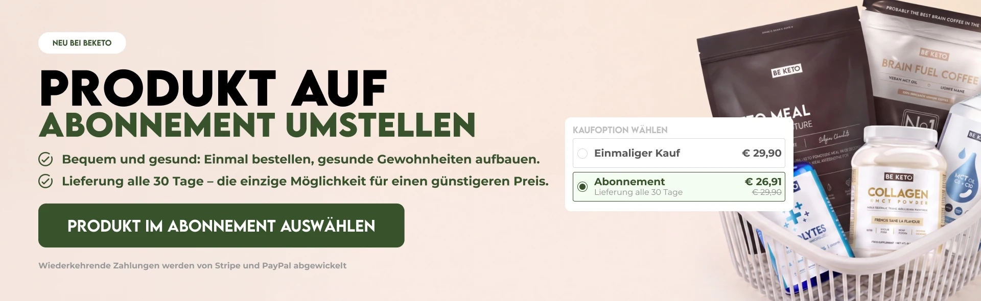 BEKETO DE Subscription Desktop